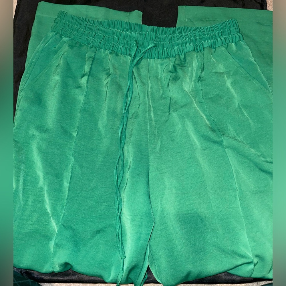 Zara Green Pants